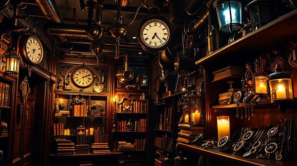 Laissez-vous séduire par la boutique steampunk en ligne !