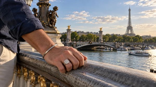 Sélection des bijoux masculins élégants et distinctifs